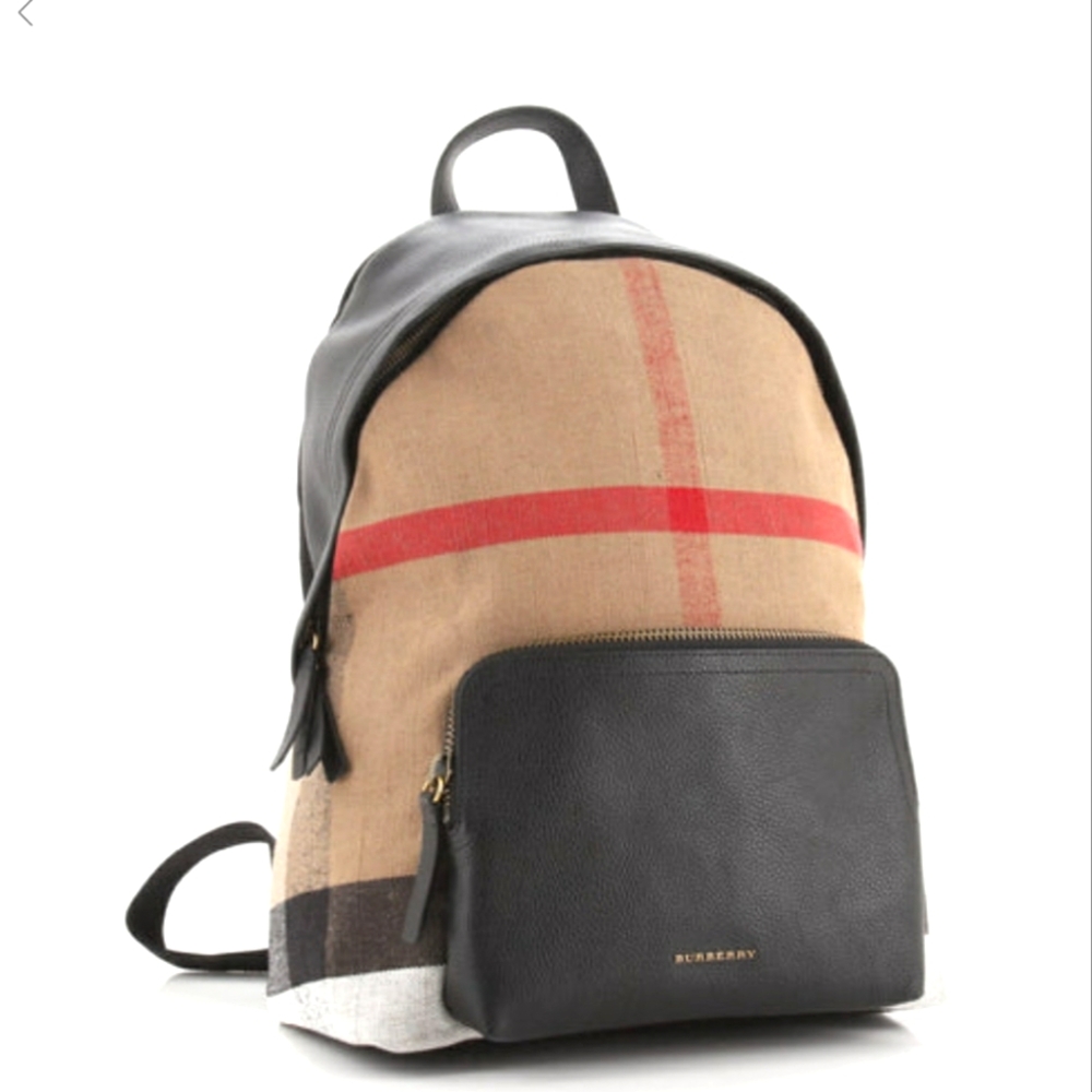 Burberry Canvas Check Abbeydale Backpack